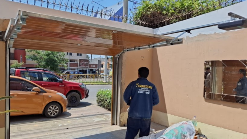 puerta seccionales verticales